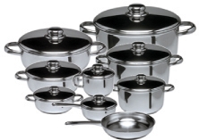 BATERIA DE COCINA 9PCS SERIE 2004