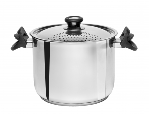 POT WITH COLANDER LID