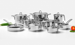 BATERIA DE COCINA 9 PCS BRAMO